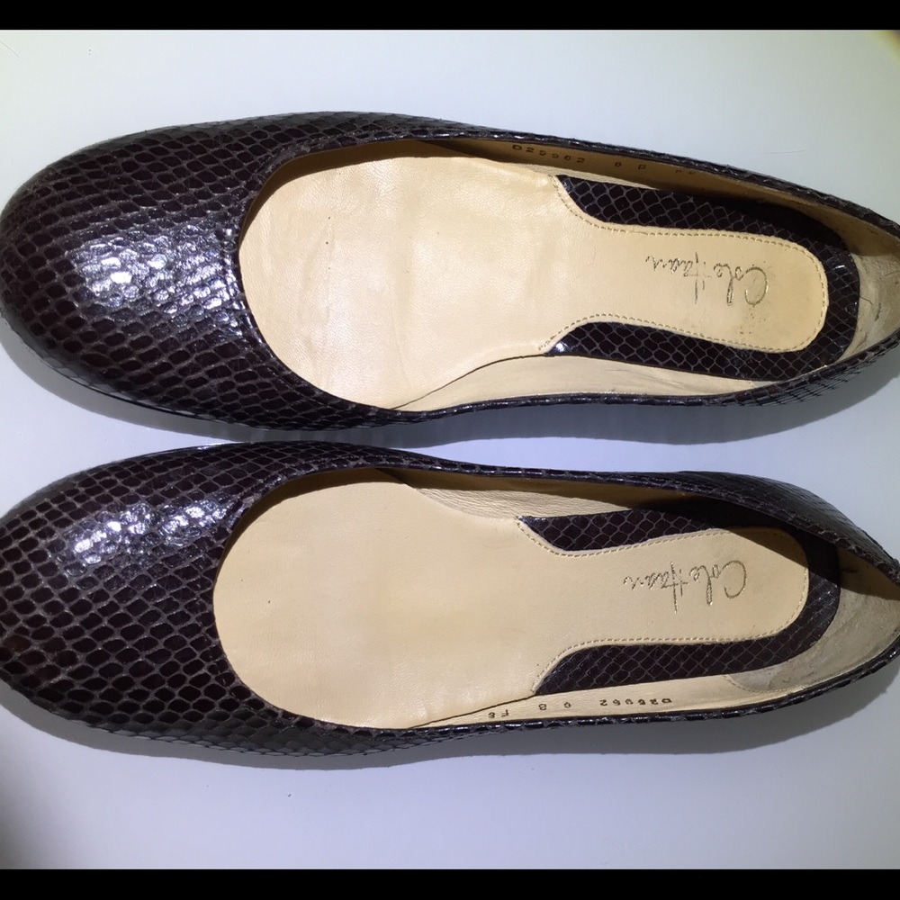 Cole Haan Brown leather flats